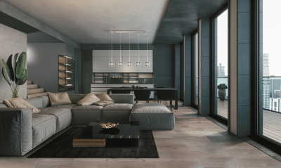 Фото Ковер Plain Dark Blue 160х230 см