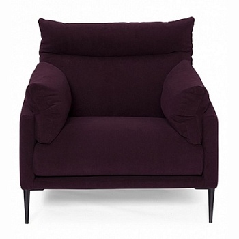 Фото Кресло ODRA сливового цвета