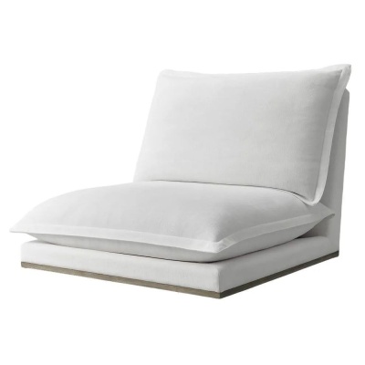 Фото Модуль без подлокотников Cosa серого цвета