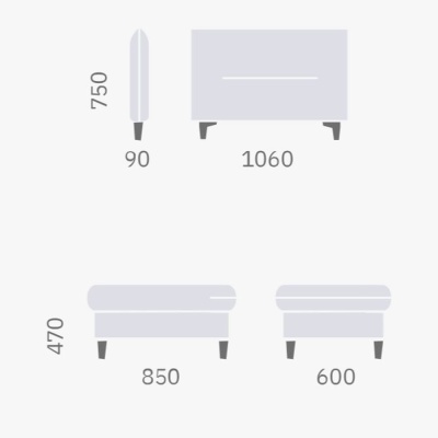 Фото Раскладной диван BERGEN бежевого цвета