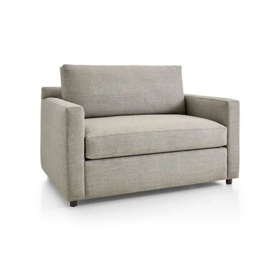 Фото Раскладной диван Barrett светло-серого цвета