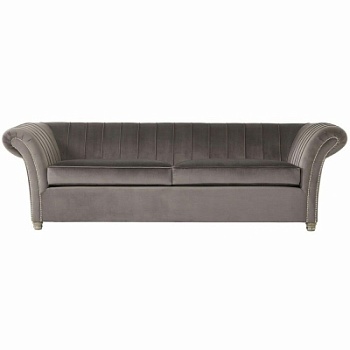 Фото Двухместный диван Winston темно-серого цвета