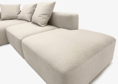 Фото Модульный диван SHANGAI бежевого цвета