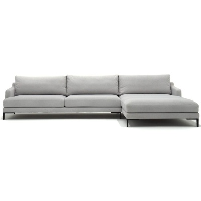 Фото Угловой диван BELLPORT светло-серого цвета