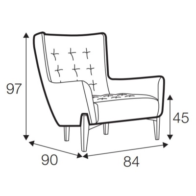 Фото Кресло Valentin