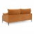 Фото Двухместный диван ODRA горчичного цвета Фото Двухместный диван ODRA горчичного цвета