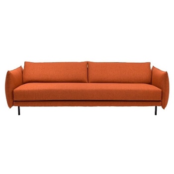 Фото Трехместный диван JOGVAN коричневого цвета