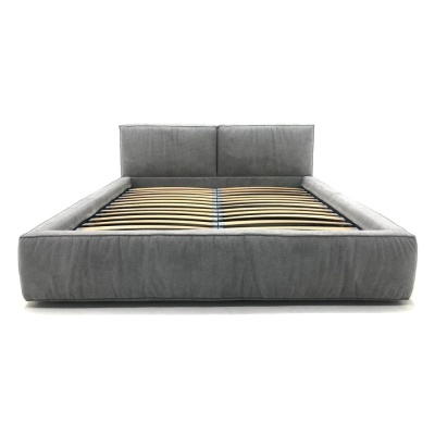 Фото Кровать SOFT-1  серого цвета