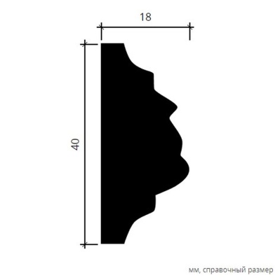 Фото МОЛДИНГ ГИБКИЙ 1.51.312