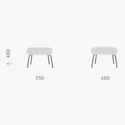 Фото Кресло ASTRID  комбинированного цвета