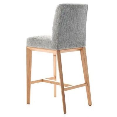 Фото Барный стул TOSS серого цвета