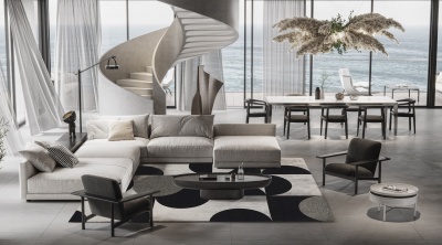 Фото Ковер MONO white 200х300 см