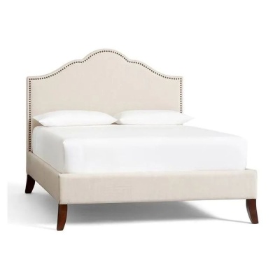 Фото Двуспальная кровать Fallon бежевого цвета