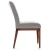 Фото Обеденный стул TOSS серого цвета Фото Обеденный стул TOSS серого цвета