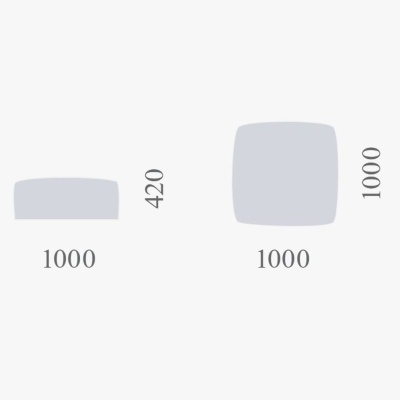 Фото Пуф BJORN  бежевого цвета