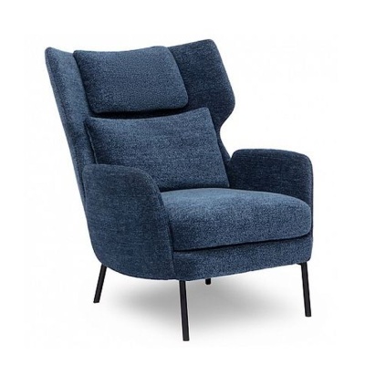 Фото Кресло GLENTA  синего цвета