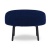 Фото Кресло с пуфом GLENTA темно-синего цвета Фото Кресло с пуфом GLENTA темно-синего цвета