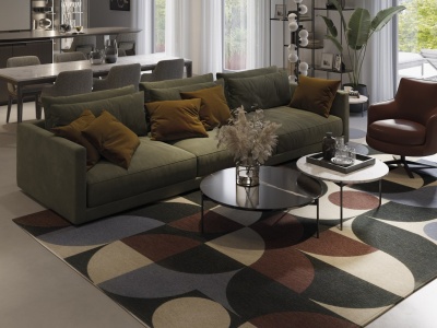 Фото Ковер DECO Blue Copper 160х230 см