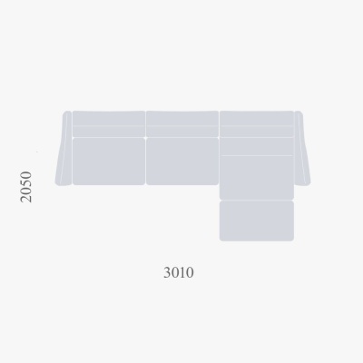 Фото Модульный диван SOLVEIG бежевого цвета