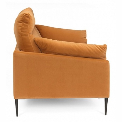 Фото Двухместный диван ODRA горчичного цвета