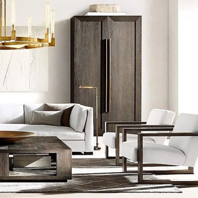 Фото Четырехместный диван Hayden белого цвета