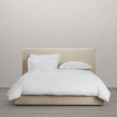 Фото Двуспальная кровать Sullivan Platform кремового цвета