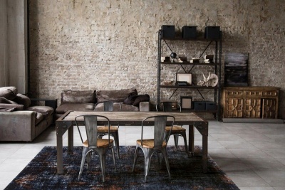 Фото Ковер Flame Rusty Blue 160х230 см