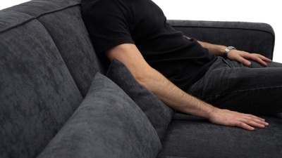 Фото Диван SWING  темно-серого цвета