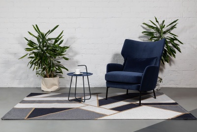 Фото Ковер GATSBY black 200х300 см