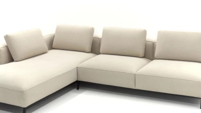 Фото Диван PLAID  бежевого цвета