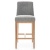 Фото Барный стул TOSS серого цвета Фото Барный стул TOSS серого цвета