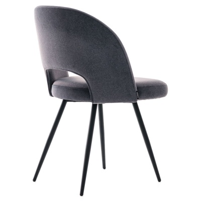 Фото Обеденный стул RING темно-серого цвета