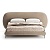 Фото Двуспальная кровать Bolanzo бежевого цвета