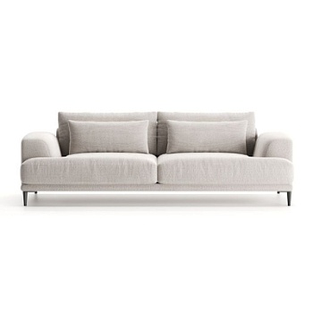 Фото Двухместный диван Venue Velvet серого цвета