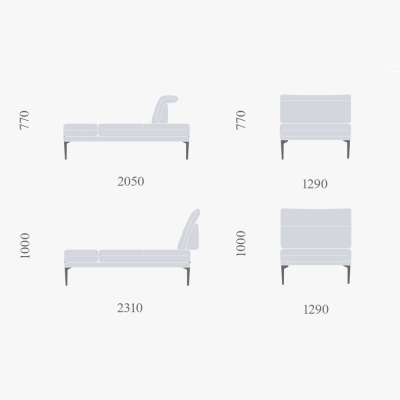 Фото Модульный диван SOLVEIG бежевого цвета