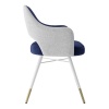 Фото Обеденный стул YAN синего цвета