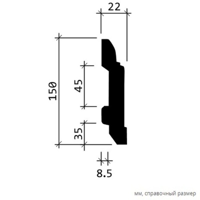 Фото ПЛИНТУС 6.53.102