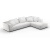 Фото Угловой диван KANO светло-серого цвета Фото Угловой диван KANO светло-серого цвета