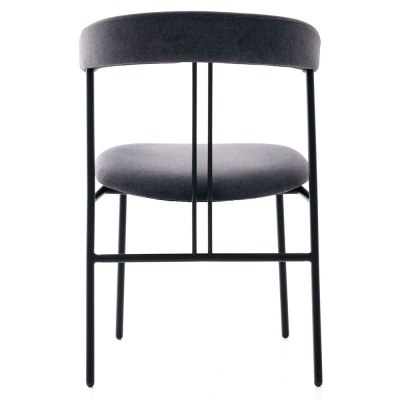 Фото Обеденный стул VIOLIN темно-серого цвета