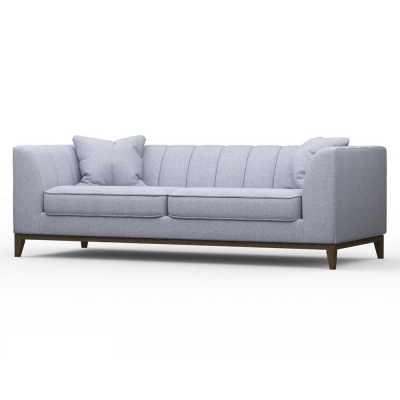 Фото Двухместный диван Hector светло-серого цвета