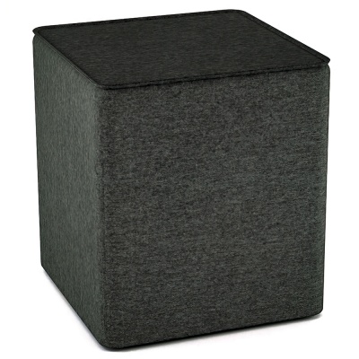 Фото Пуф BEND серого цвета