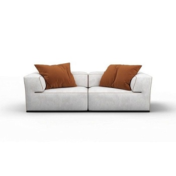 Фото Двухместный диван KANO светло-серого цвета