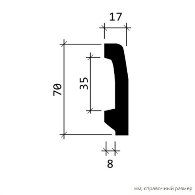 Фото ПЛИНТУС 6.53.106