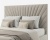 Фото Двуспальная кровать Elliot Deco серого цвета Фото Двуспальная кровать Elliot Deco серого цвета