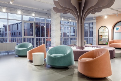 Фото Кресло OSLO белого цвета