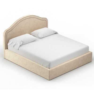 Фото Двуспальная кровать Dreamy бежевого цвета