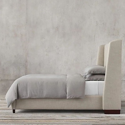 Фото Двуспальная кровать Belmont бежевого цвета