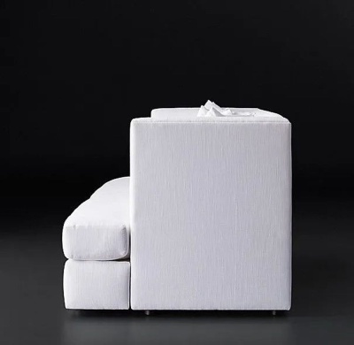 Фото Двухместный диван Milo белого цвета