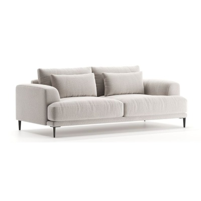 Фото Двухместный диван Venue Velvet серого цвета