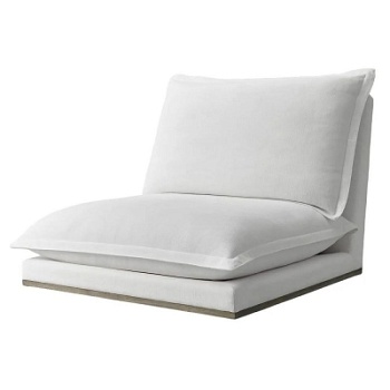 Фото Модуль без подлокотников Cosa серого цвета